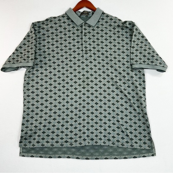 Descente Golf collection men’s short sleeve polo shirt - Picture 1 of 11